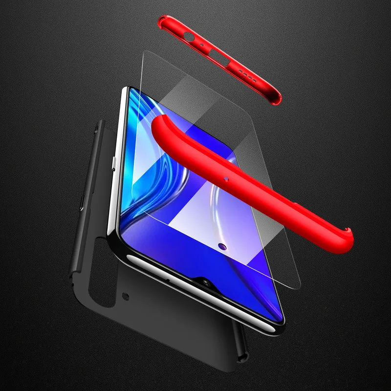 Oppo Realme XT чехол RealmeX2 360 градусов полное покрытие защищенный Матовый Жесткий чехол для Oppo Real Me XT X2 Противоударная Защитная крышка