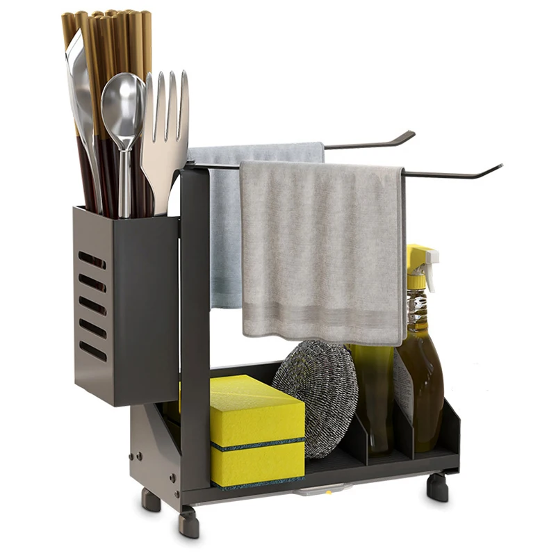 

Подставка для посуды, держатель для хранения, сушилка для раковины из нержавеющей стали, Многофункциональные кухонные подставки для органи...