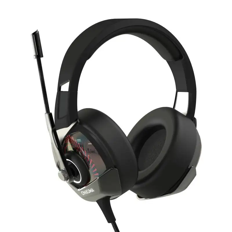 Onikuma K6 Gaming Headset With Microphone PC Gamer Bass Stereo Headphones |