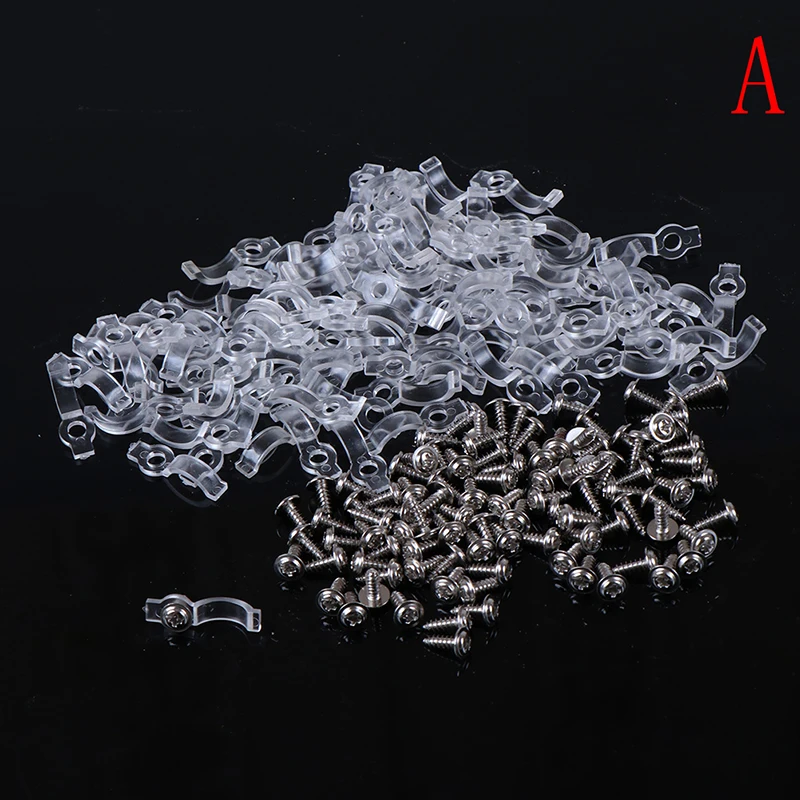 Горячая 100 шт. Монтажный кронштейн 8/10 мм светодиодный крепежные зажимы для 5050 5630