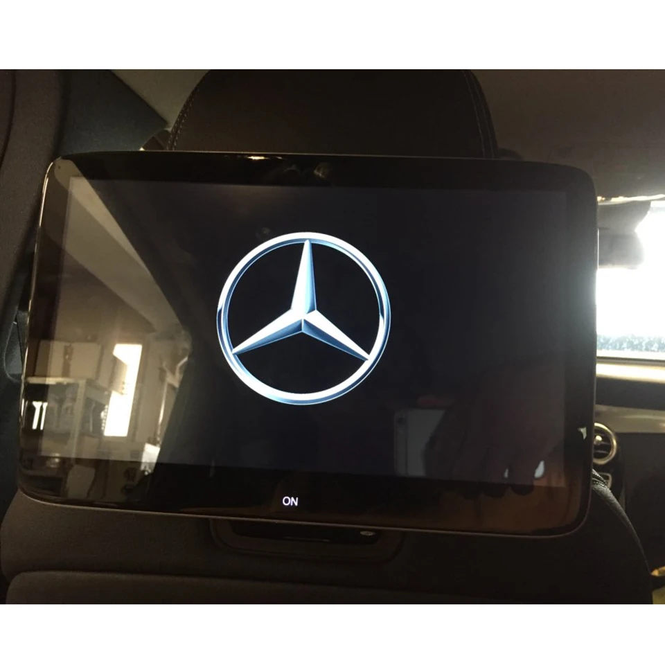 Подключаемый Кронштейн Автомобильный DVD экран для Mercedes Benz новый E class V260L E300L C S GLC 4G
