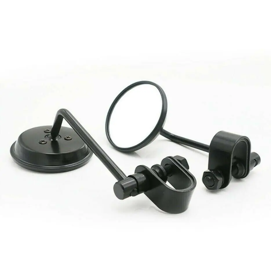 

Pair Motorcycle mirrors bar end mirror Rear view Motor handlebar end mirror cafe racer retrovisor moto Motorcycle mirrors
