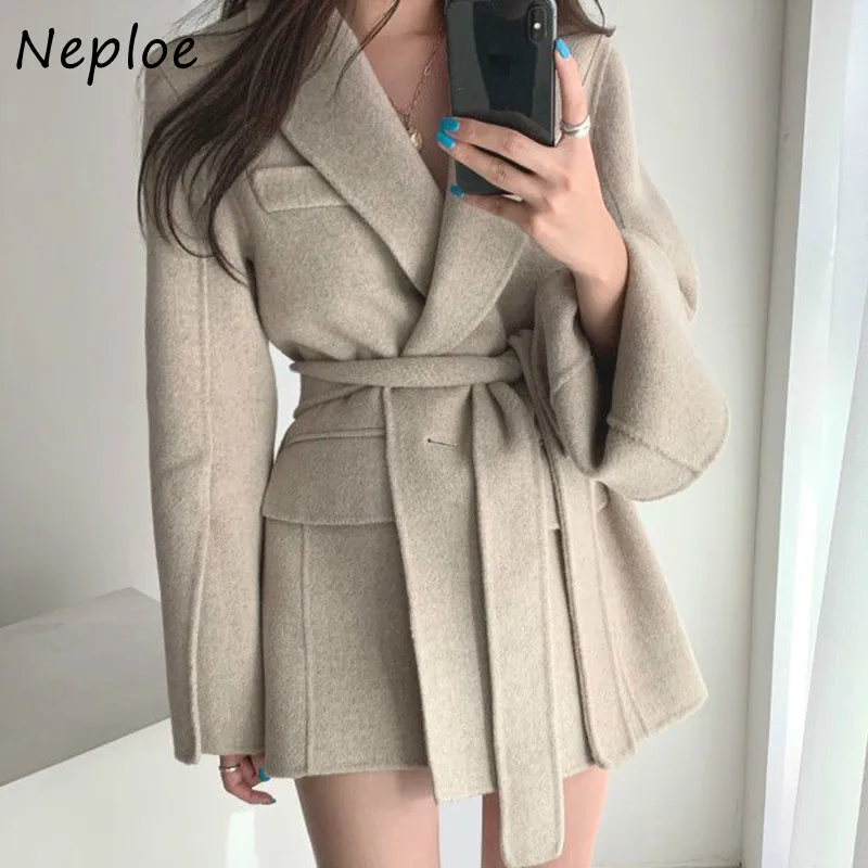 Neploe однотонные Цвет нажатием одной кнопки в виде фальшивого кармана Топы Chic