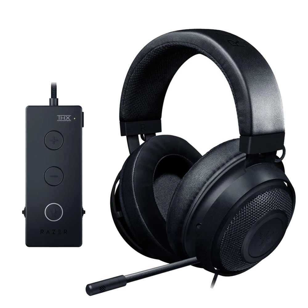 Игровые наушники Razer Kraken Tournament Edition с разъемом 3 5 мм работает ПК PS4 Xbox One