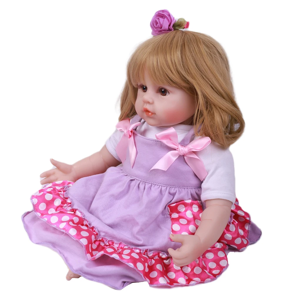 22 &quot55 см тканевые куклы для новорожденных игрушки детей новая мода реалистичные