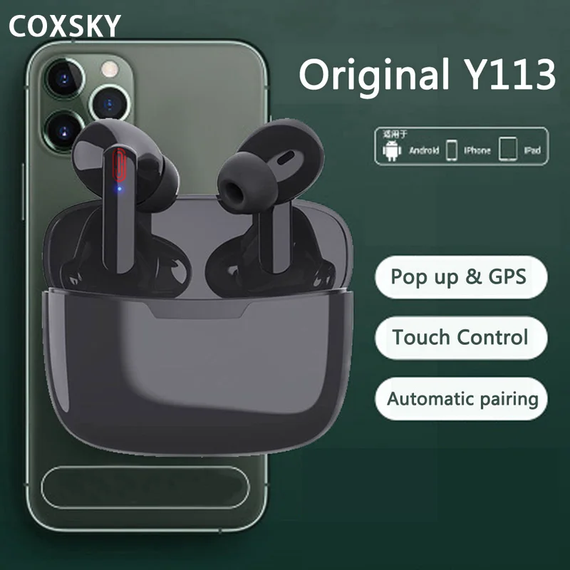 

Top-Inmax Mini wireless sports headphones stereo earbuds Y113 new tws Wireless headsets 5.0 in-ear 5 wireless blut
