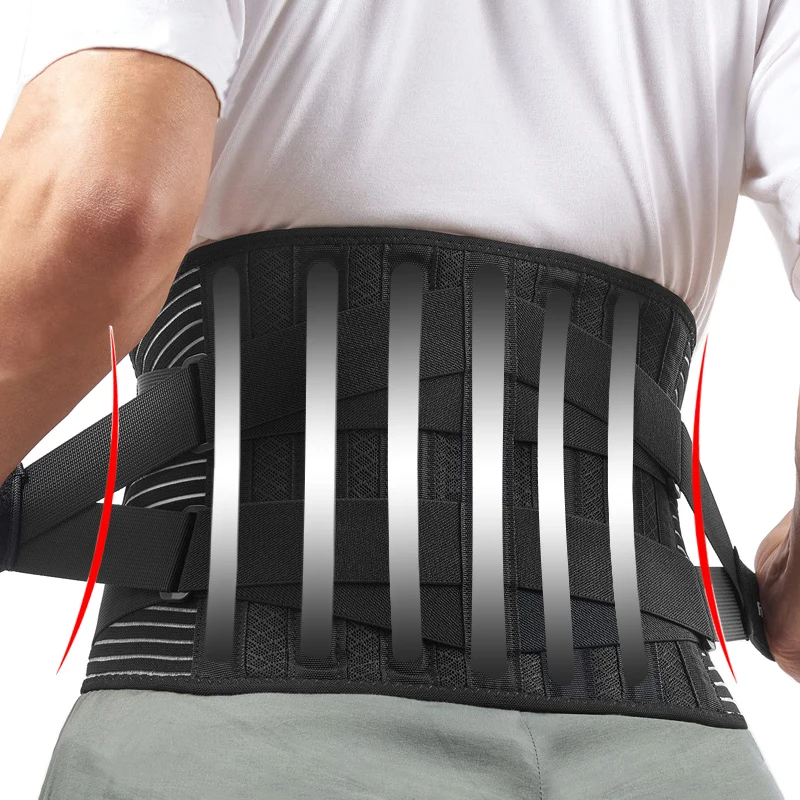 

Steel Bar Waist Treatment of Lumbar Disc Herniation Support Belt Back Brace Lumbares Orthopedic Protection Spine Belt Men Women