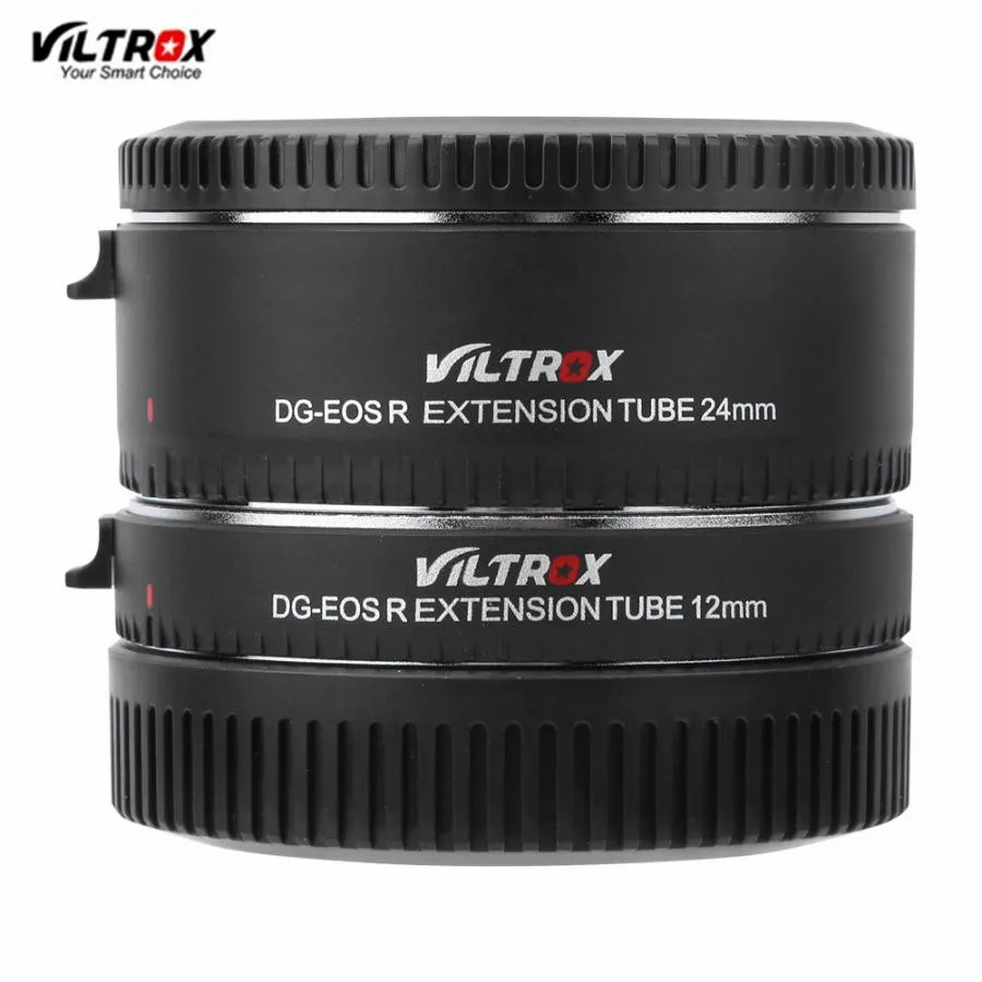 Кольцо адаптер VILTROX для объектива камеры Canon EOSR черное кольцо удлинитель из