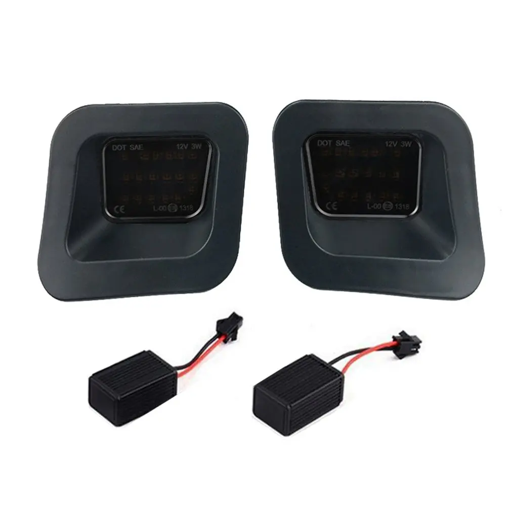 

2Pcs/set License Plate Light Lamp Housing Parking Light Car Meticulous Modification Replacement Part For Dodge Ram