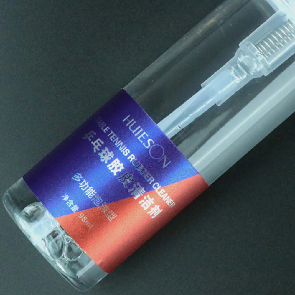 

98ml Dust Racket Bats Accessories Table Tennis Rubber Cleaner Prevent Aging Antistatic Tackifier Portable Professional