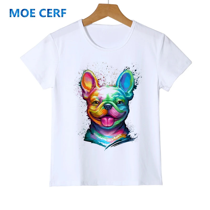 Летняя детская футболка с милым 3D-принтом забавная для мальчиков/девочек/малышей