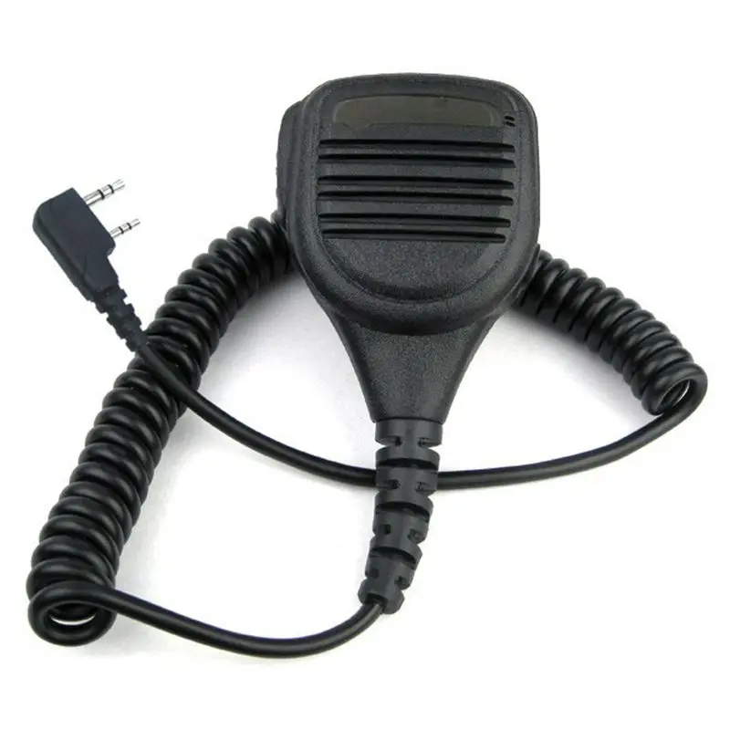 Сверхмощный Динамик микрофон PTT IP54 Водонепроницаемый для Kenwood Baofeng HYT Hytera