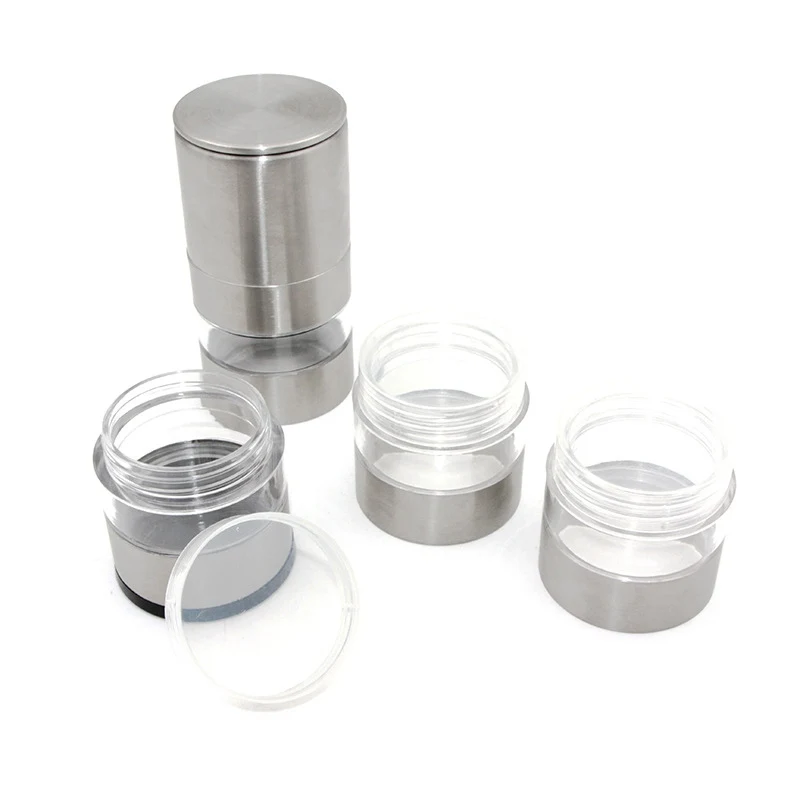 Портативные банки из нержавеющей стали для специй аксессуары барбекю кемпинга