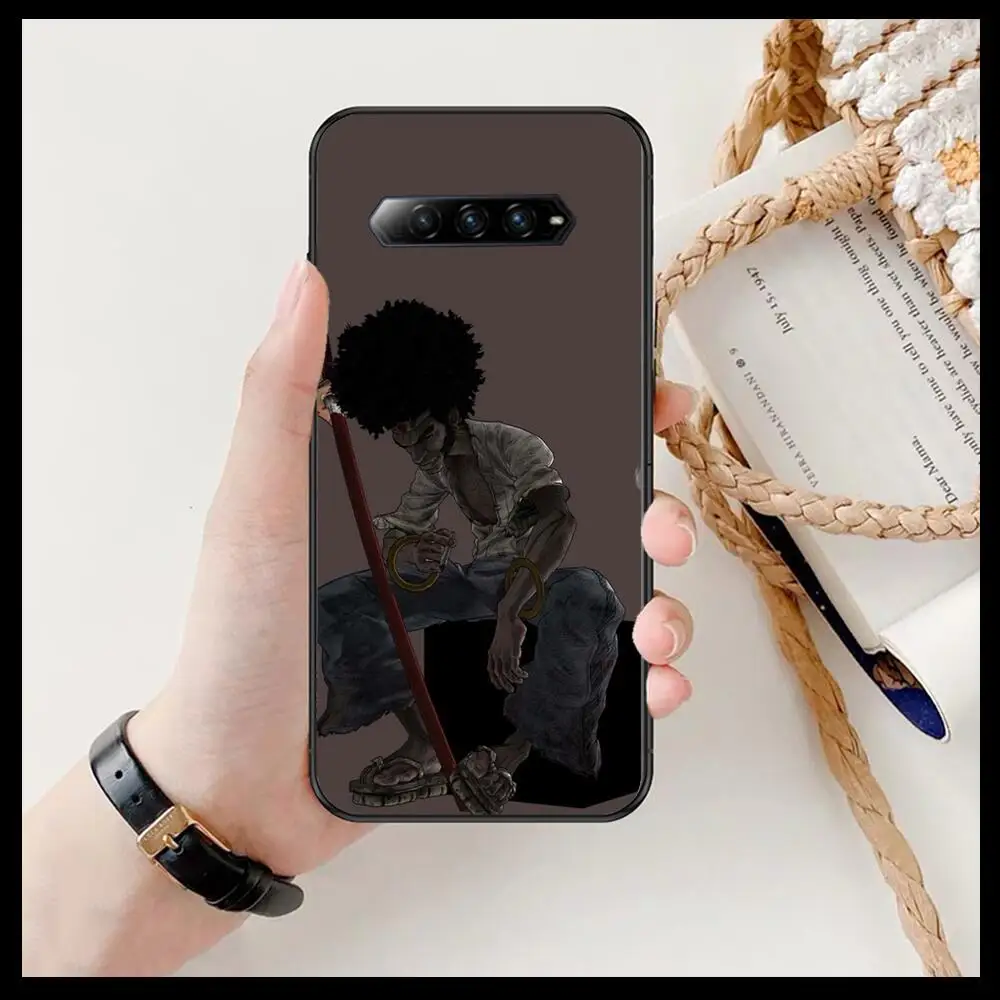 Чехол для телефона в стиле аниме афро Самурай xiaomi redmi Black Shark 4 Pro 2 3 3s чехлы Helo