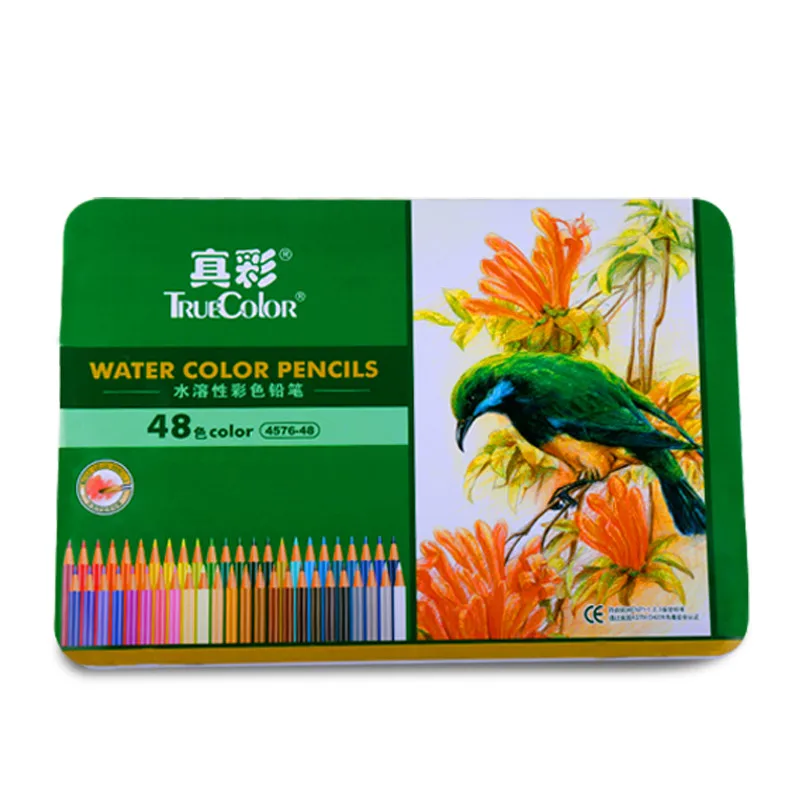 24 36 48 цветов профессиональные цветные карандаши набор для рисования рисование
