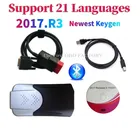 2021 новые 2017.R3 2016.R0 с Keygen новый vci vd ds150e cdp tcs cdp для белобочка obd2 сканер автомобиль грузовик OBD диагностический инструмент