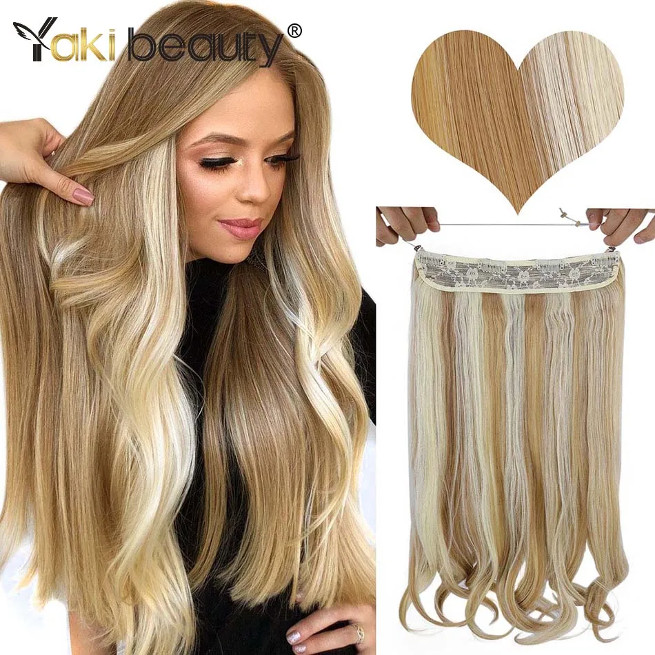 

Пряди для наращивания волос с зажимом для тела цельный секретный шиньон для лески прикрепленный на клипсе искусственный синтетический для ...