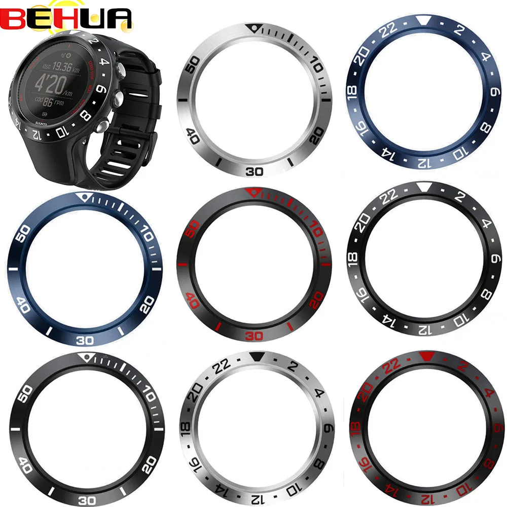 Новый Стильный чехол с кольцом и рамкой для Suunto AMBIT3 RUN Black HR защитный защитой от