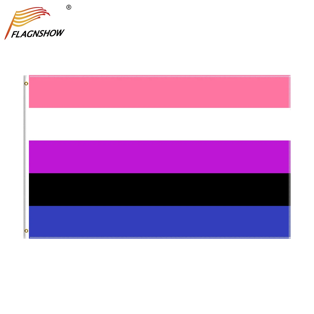 

3x5 Ft Genderfluid Flag Pride Banner