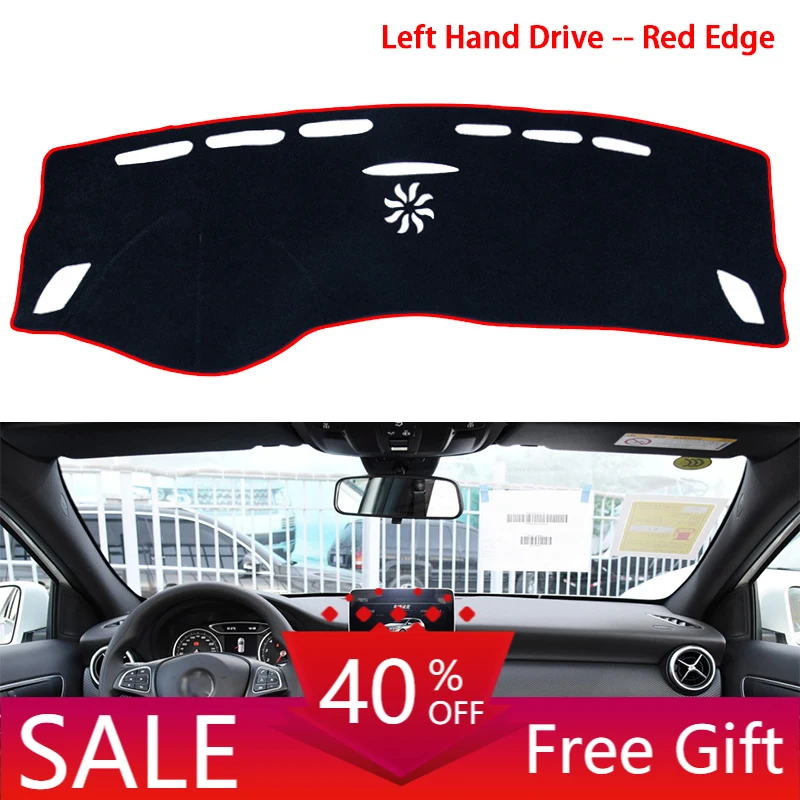 Противоскользящий коврик для приборной панели Mercedes Benz A Class W176 защиты от солнца