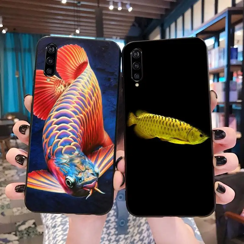 

Colorful Arowana Phone Case Cover for Xiaomi Mi10 10Pro 10 lite Mi9 9SE 8SE Pocophone F1 Mi8 Lite
