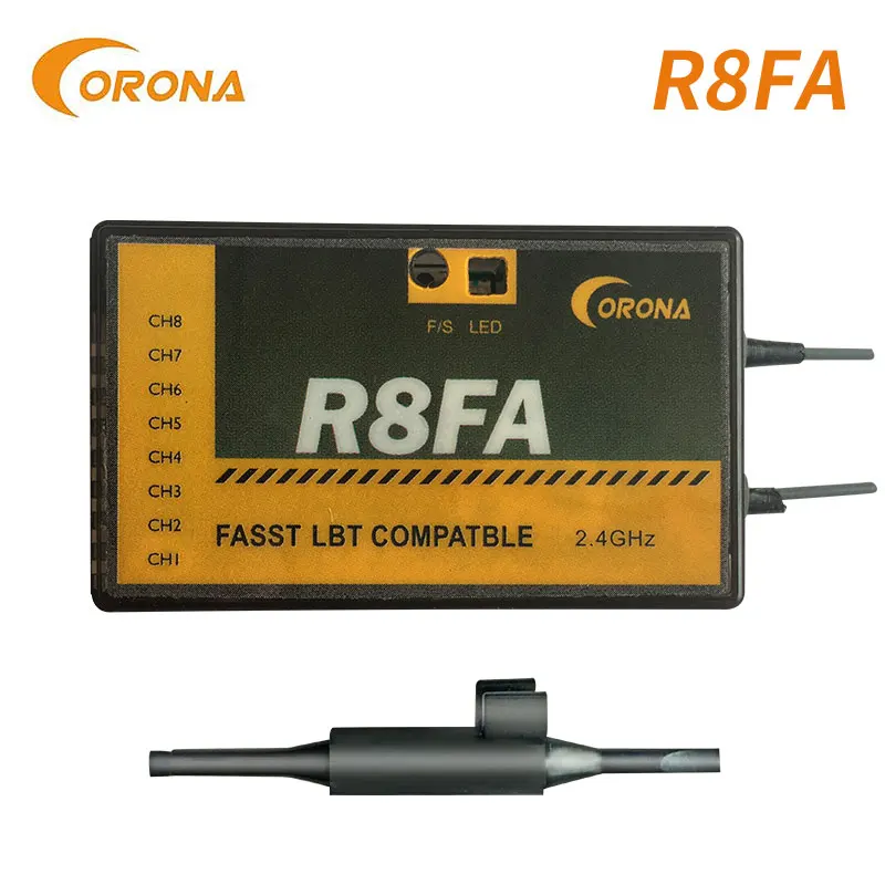 Ресивер Corona R820FA R4FA R6FA R8FA R14FA 2 4 ГГц FUTABA FASST совместимый с 10C 12FG 14SG 16SZ 16SG 18SZ для