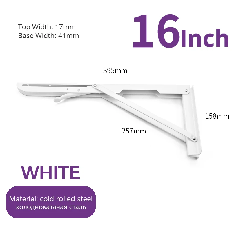 

NAIERDI складной угловой кронштейн из нержавеющей стали 2 шт.