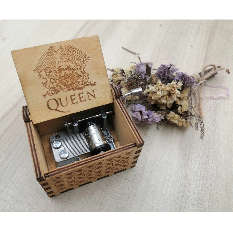 321 Новинка, музыкальная шкатулка Queens, Звездные войны, энергетическая игра, паук, Мстители, музыкальная шкатулка, Рождественский подарок - Цвет: 321