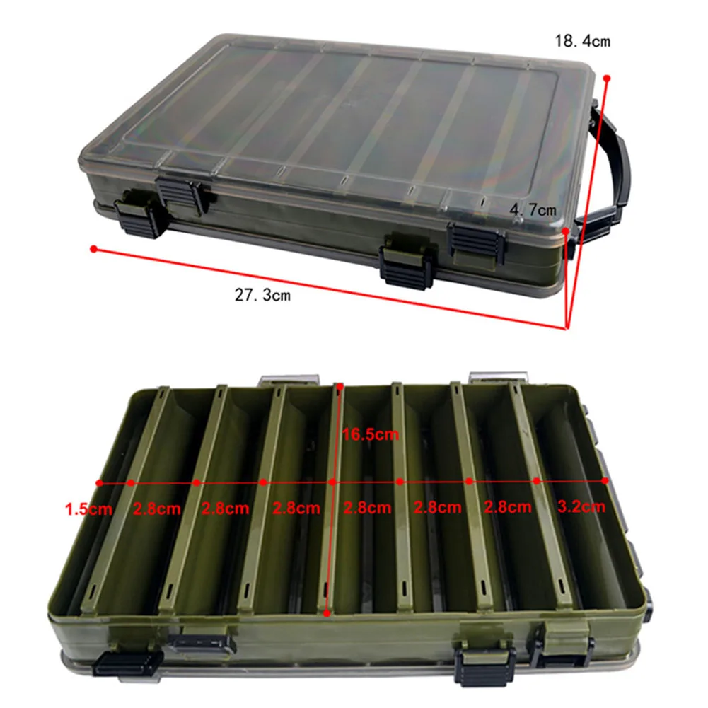 

Wooden Bait Lures Shrimp Storage Luya Double Sided Box Multifunctional Mino Squid Storage Box Fishing Tackle Boxes Pesca Iscas