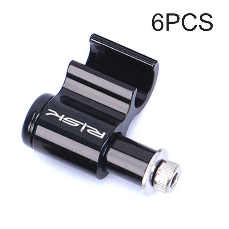 

6pcs Bike Hose Holder Bicycle Hydraulic Brake Hose Holder Cable Line Guide Wire Clips Clamps For Some Frame Oil Discs Oil Tube