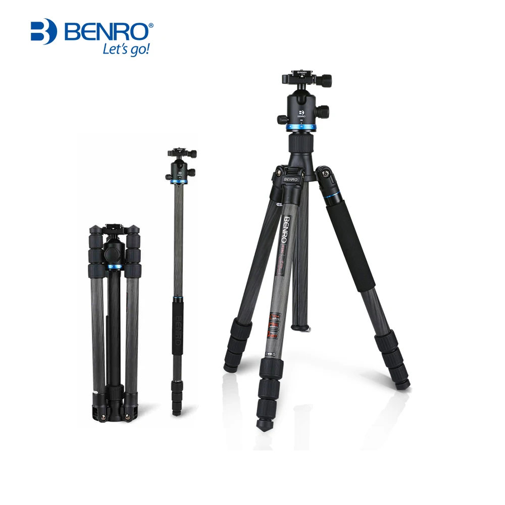 Штатив Benro iF18C + iF18CPlus из углеродного волокна портативный рефлексивный монопод