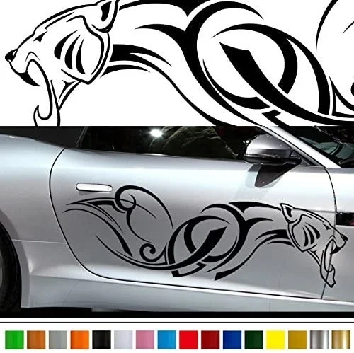 

Jaguar car Sticker car Vinyl Side Graphics pre48 Car Custom Stickers Decals