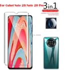 Стеклянный чехол 3 в 1 для Cubot Note 20 Pro, Защитное стекло для экрана, полная защита для объектива камеры Cubot Note 20
