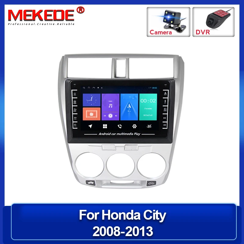 

Автомобильный мультимедийный плеер, экран 720 дюйма, IPS, Android, четырехъядерный процессор, 16 Гб ПЗУ, для Honda City 2008-2013, Wi-Fi, BT, SWC, GPS-навигация