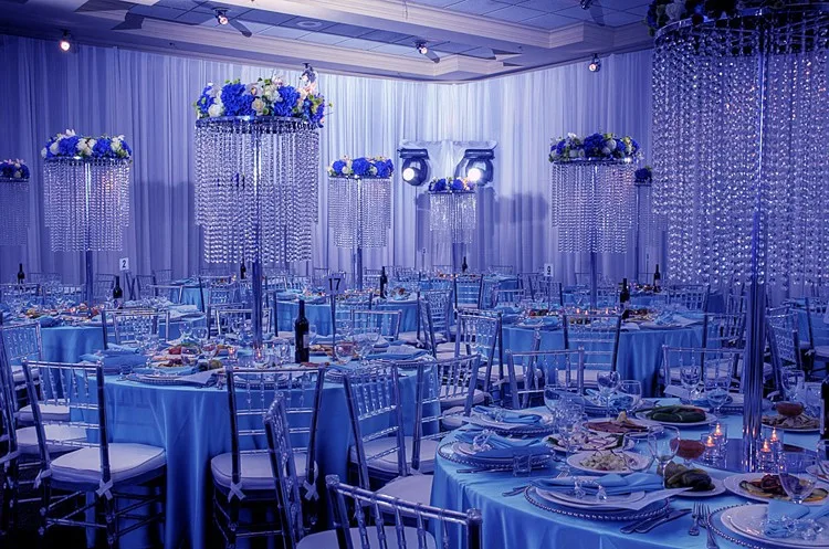 Новинка 2022 высота 80 см центральный стол с кристаллами свадебное украшение | Дом и