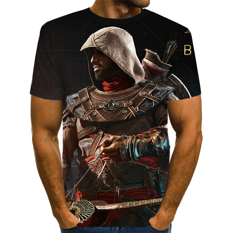 NT866 Call of duty Game 3D T-shirt streetwear for men and women popular short sleeves hrarjuku Game character casual tops t-shirts men - Цвет: NT866