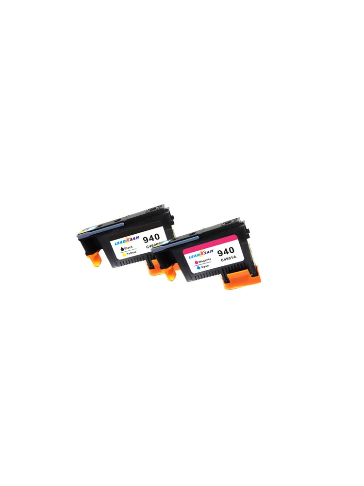 2x LeadKsam печатающая головка совместима с hp940 C4900A C4901A для 940 officejet pro 8000 8500 8500A plus