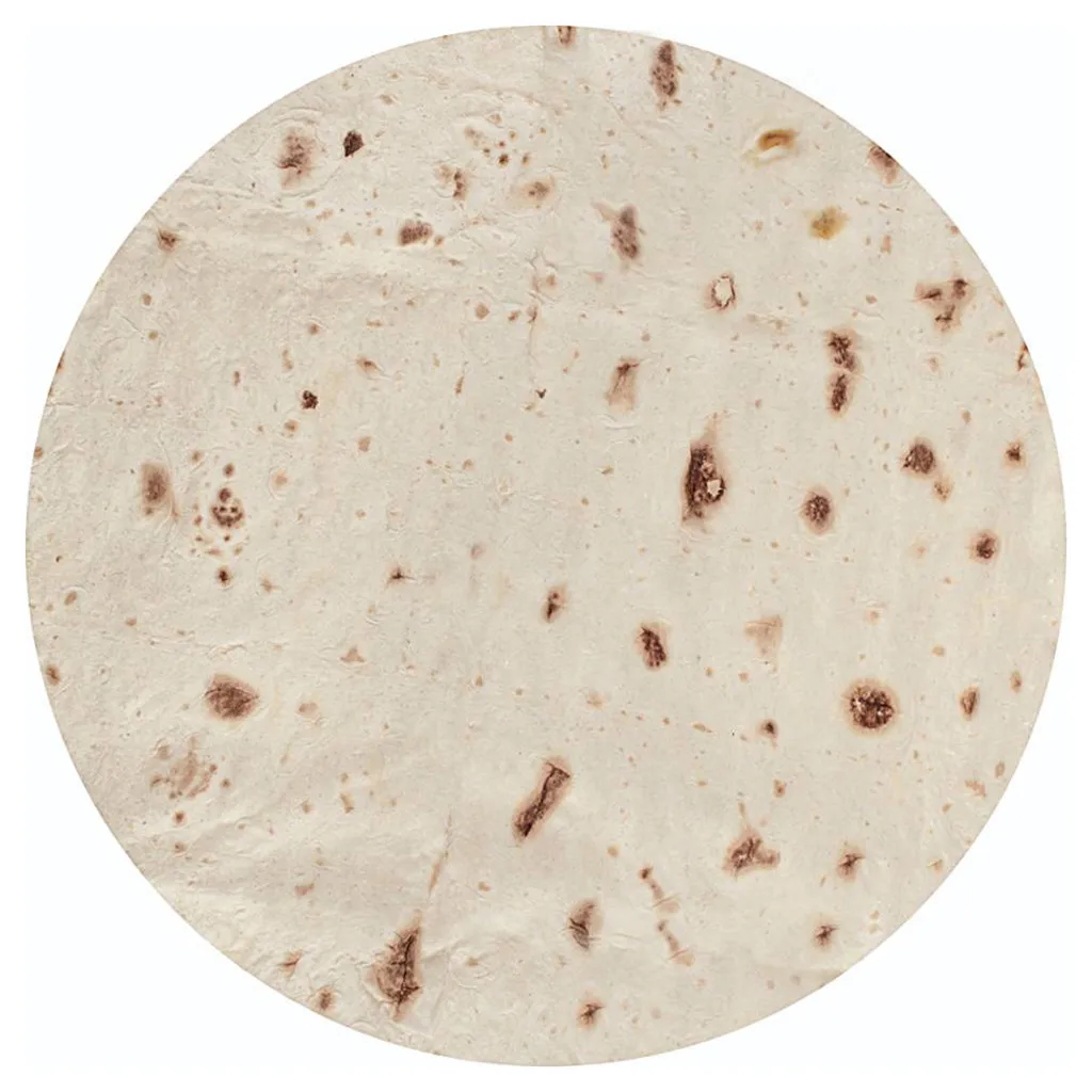 Комфортное пищевое одеяло Burrito идеально круглое тортильское одеяло|Одеяла| |