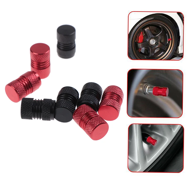 

4pcs car auto tyre rim valve wheel stem air port dust caps cover accessories