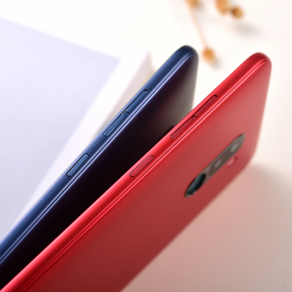 Задняя крышка аккумулятора Xiaomi Pocophone F1 с кнопками пластик | Мобильные телефоны и