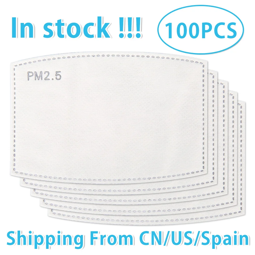 Маска из фильтровальной бумаги PM2.5 10 100 шт. маска против смога для рта пыли pm 2 5