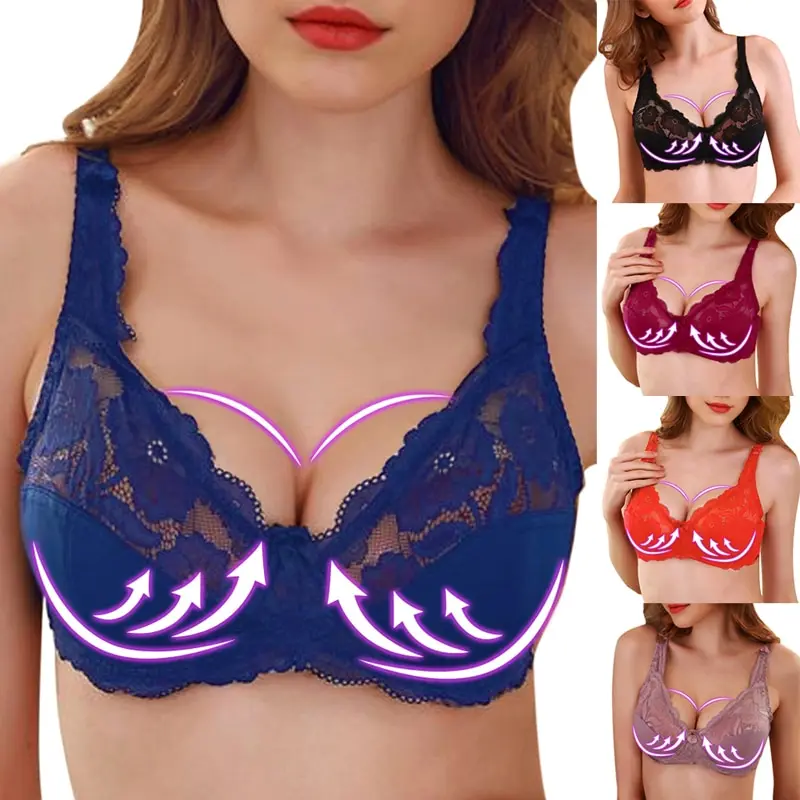 

SFIT Sexy Sports C D Cup Big Size Women Bra Solid Lace Hollow Out Soutien Gorge Underwear Sexy Ultrathin Transparent Brassiere