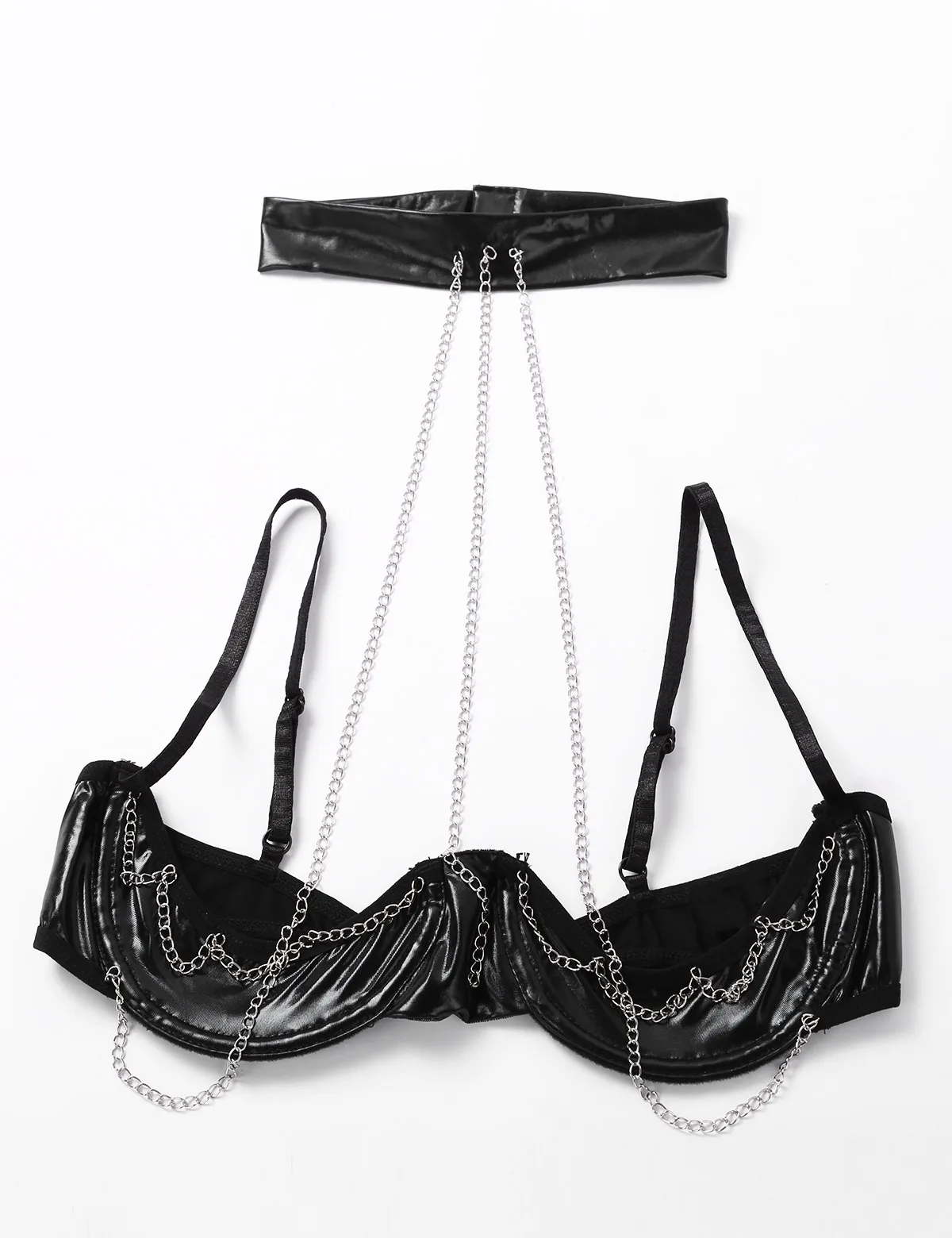 Женская Экзотическая одежда комплект нижнего белья Клубная женский открытый