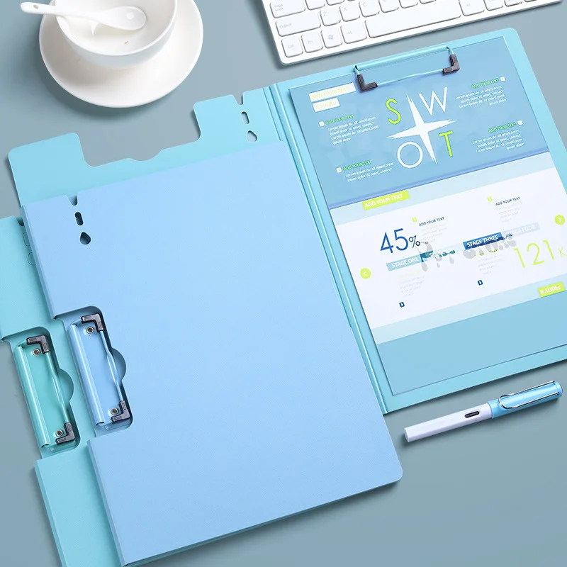 Morandi 4 цвета А4 Папка для файлов в буфер обмена блокнот зажим доски органайзер