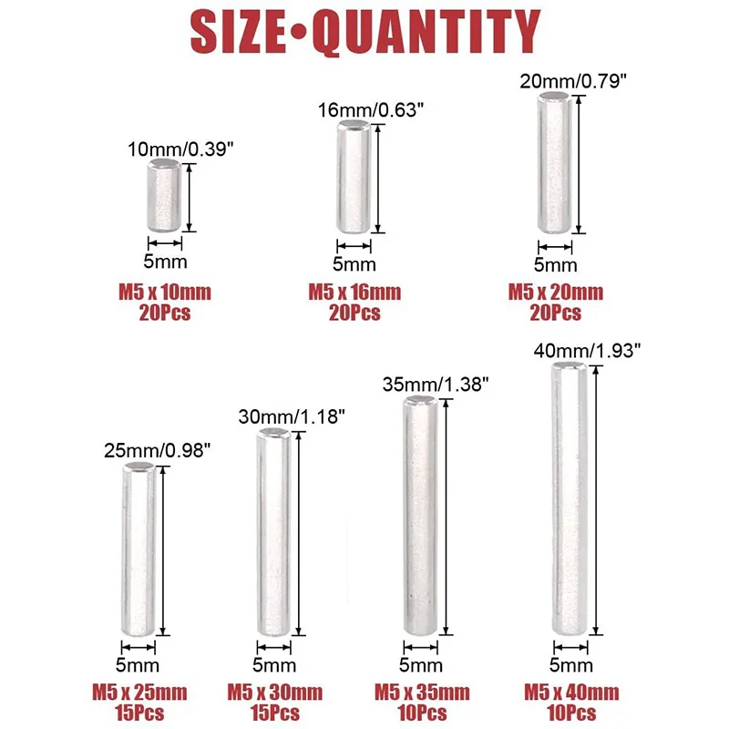 110 штук дюбель штифт из нержавеющей стали полка опорный для крепления s