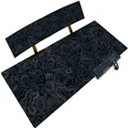 Черный коврик для мыши из жидкой резины 100x60 0, коврики для мыши с подсветкой, очень большой коврик для мыши, настольные компьютеры от компании, Светодиоды x 50