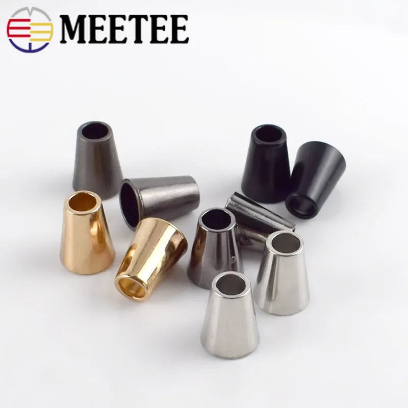 Meetee 30 шт. металлическая пробка шнур веревка замок покрытие противоскользящие