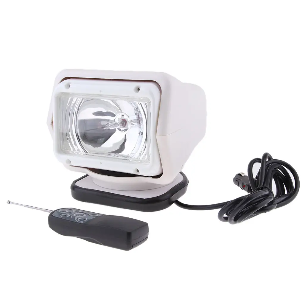 

35W Xenon HID Search Work Light Remote Control for Boat Car ATV - White