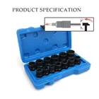 Набор инструментов для удаления поврежденных болтов удаление гаек, 13 шт.