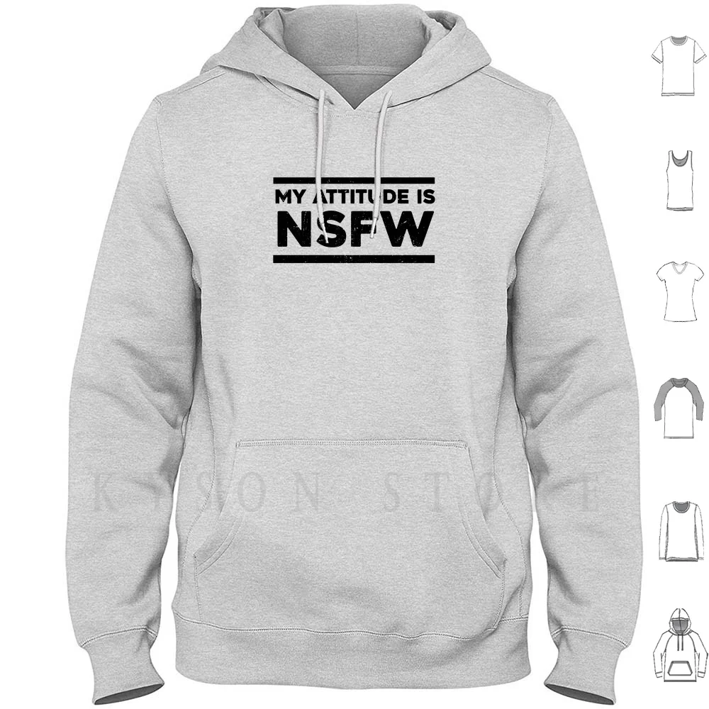 

My Attitude Is Nsfw Hoodie long sleeve My Attitude Is Nsfw Meme Joke Funny Nsfw Memes Nsfw Memes Nsfw Quote Nsfw